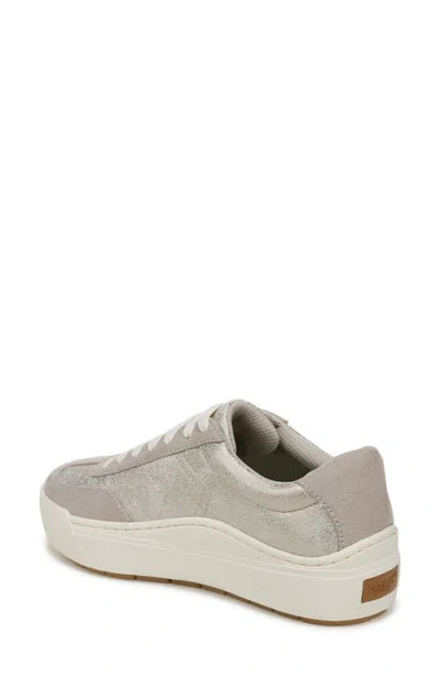 Dr. Scholl's Women's Time Off Win Lace Up Platform Sneakers In Oyster