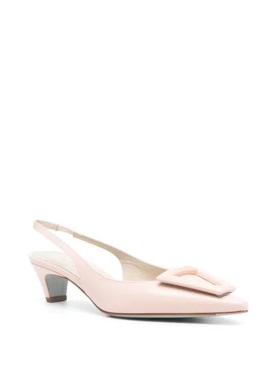 Roberto Festa Pointed Toe High Heel Sandals In Pink