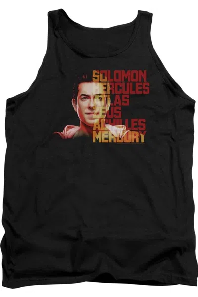 Shazam Movie Shazam Hope Adult Tank Top In Black