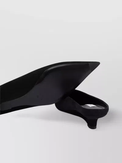 Totême Toteme Women Suede Leather Ballets In Black