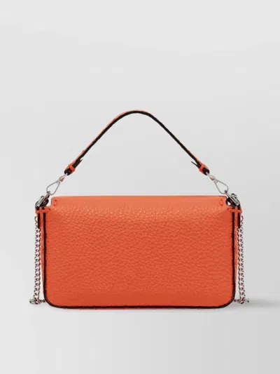 Fendi Mini Baguette Chain Strap Ff Clasp