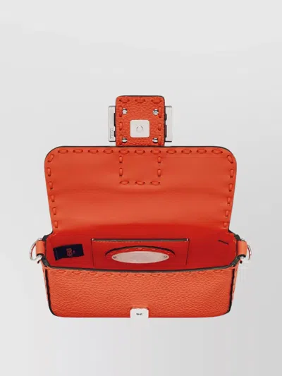 Fendi Mini Baguette Chain Strap Ff Clasp