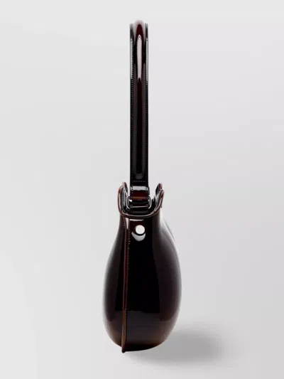 Diesel Curved Glossy Shoulder Bag Handle