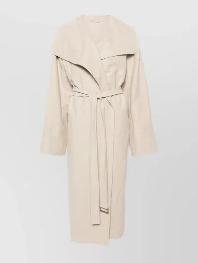 Totême Signature Linen Blend Coat