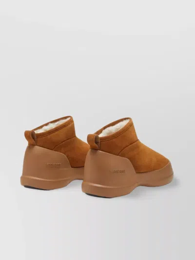 Moon Boot Luna Low Suede Leather Ankle