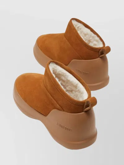 Moon Boot Luna Low Suede Leather Ankle