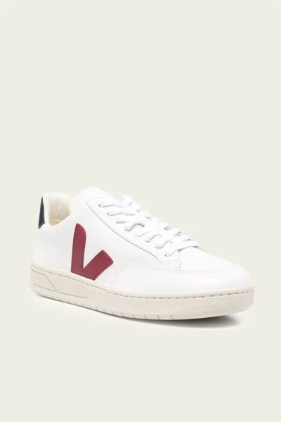 Veja V-12 Leather Sneakers