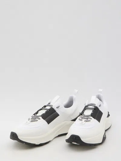 Valentino True Act Low Top Trainer In Mesh And Rubberised Fabric