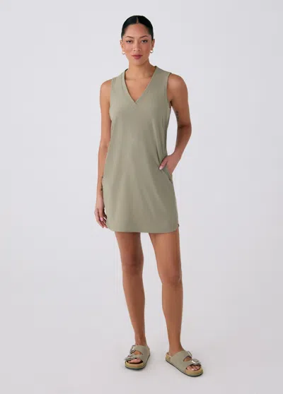Lole Olivie Tank Dress In Green