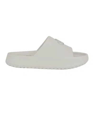 Calvin Klein Women's Women's Nanzey Slide In White