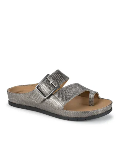 Baretraps Women's Welda Slide On Sandals In Pewter