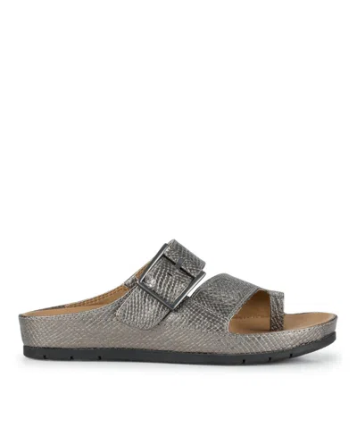 Baretraps Women's Welda Slide On Sandals In Pewter