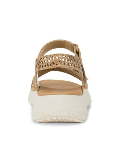 Baretraps Women's Flicka Wedge Sandals In Natural