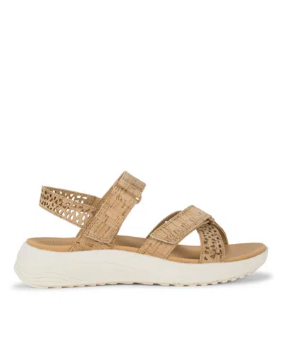 Baretraps Women's Flicka Wedge Sandals In Natural