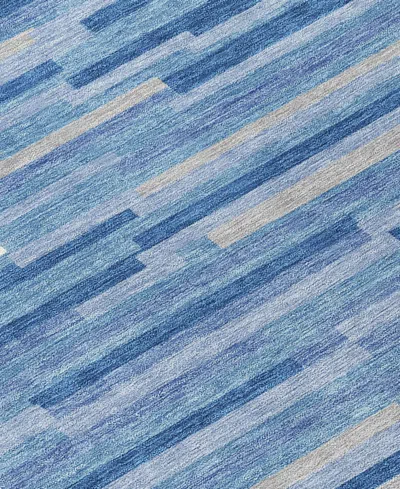 Addison Chantille Machine Washable Acn894 8'x10' Area Rug In Mist