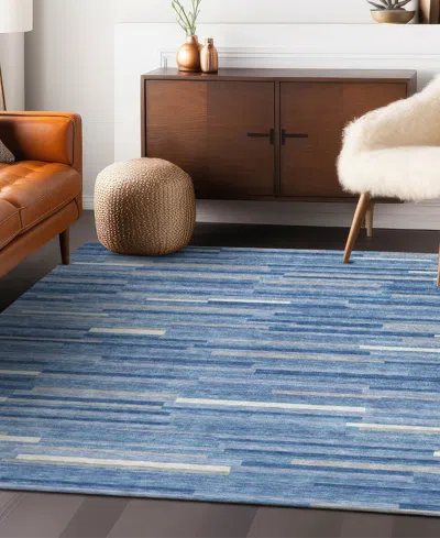 Addison Chantille Machine Washable Acn894 8'x10' Area Rug In Mist