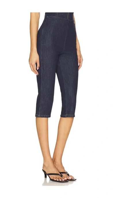 By.dyln Alix Capri In Blue