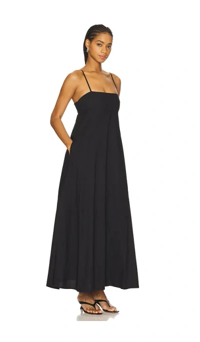 L*space Lspace Raveena Cotton Cover-up Maxi Dress In Black