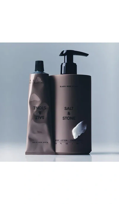 Salt & Stone Black Rose & Oud Hydrating Body Lotion With Niacinamide 15 oz / 450 ml In Beauty: Na
