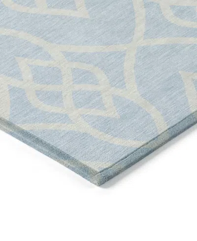 Addison Chantille Machine Washable Acn884 2'6"x3'10" Area Rug In Mist