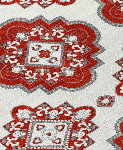 Addison Chantille Acn878 9'x12' Area Rug In Red