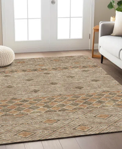 Addison Chantille Acn898 9'x12' Area Rug In Brown