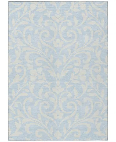 Addison Chantille Machine Washable Acn875 9'x12' Area Rug In Mist