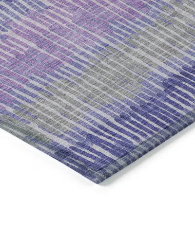 Addison Chantille Acn889 9'x12' Area Rug In Purple