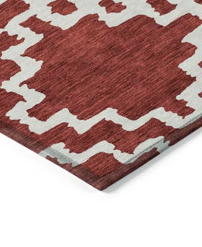 Addison Chantille Acn902 9'x12' Area Rug In Brick
