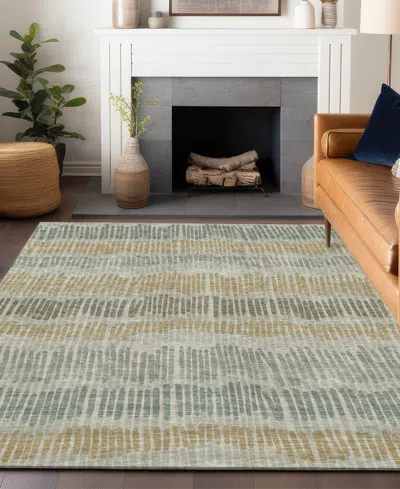 Addison Chantille Acn889 9'x12' Area Rug In Beige