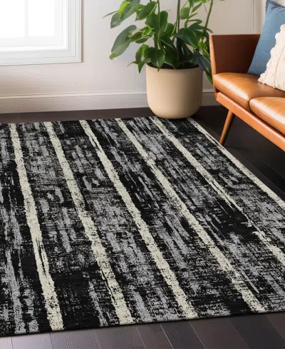 Addison Chantille Acn892 9'x12' Area Rug In Black