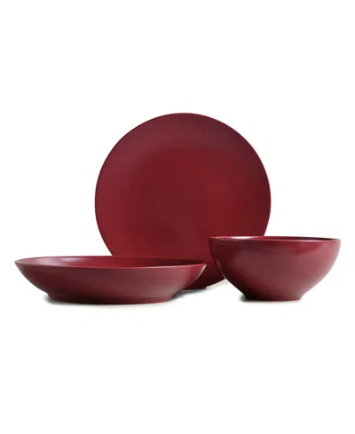 Year & Day 3 Piece Serving Set In Plum