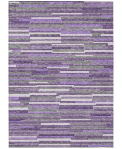 Addison Chantille Acn894 9'x12' Area Rug In Purple