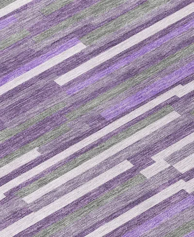 Addison Chantille Acn894 9'x12' Area Rug In Purple