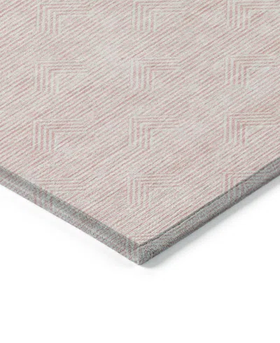 Addison Chantille Acn910 9'x12' Area Rug In Pink