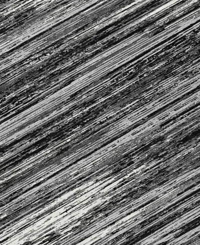 Addison Chantille Machine Washable Acn896 2'3"x7'6" Runner Area Rug In Black