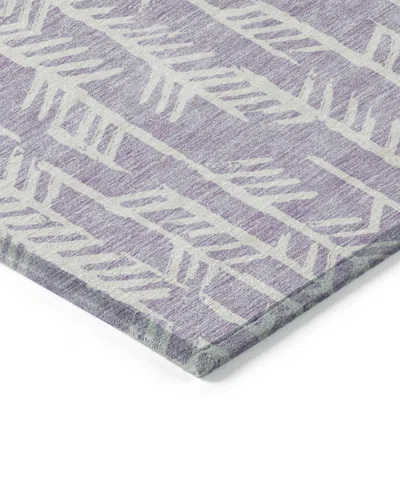 Addison Chantille Machine Washable Acn906 3'x5' Area Rug In Lavender