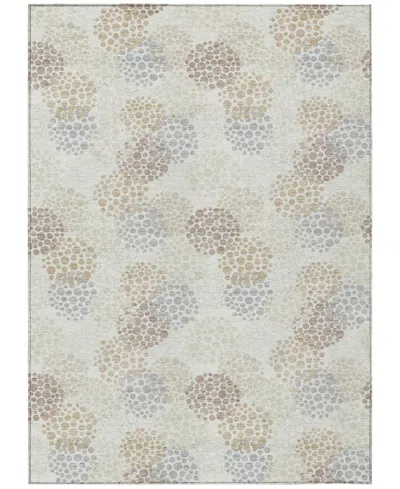 Addison Chantille Machine Washable Acn908 3'x5' Area Rug In Ivory