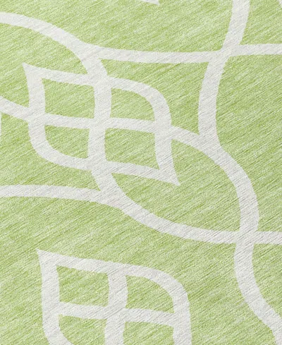 Addison Chantille Machine Washable Acn884 5'x7'6" Area Rug In Sage