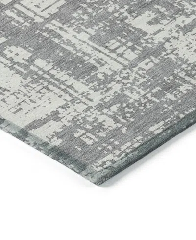Addison Chantille Machine Washable Acn895 8'x10' Area Rug In Gray