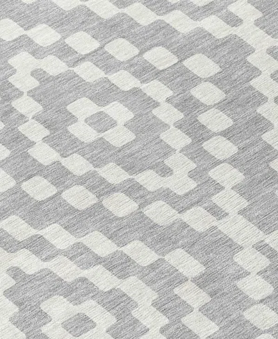Addison Chantille Machine Washable Acn891 8'x10' Area Rug In Silver