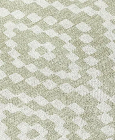 Addison Chantille Machine Washable Acn891 9'x12' Area Rug In Sage