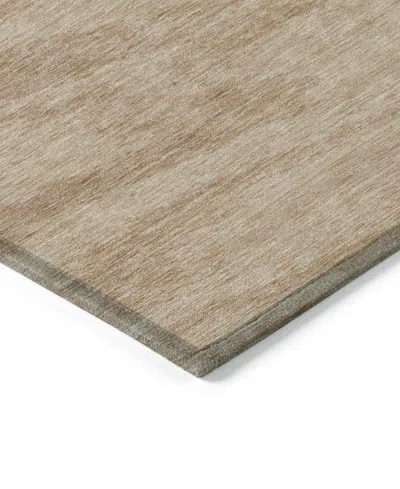 Addison Chantille Machine Washable Acn876 9'x12' Area Rug In Khaki