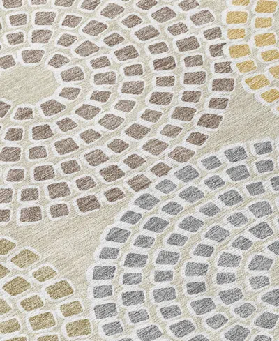 Addison Chantille Machine Washable Acn882 9'x12' Area Rug In Beige