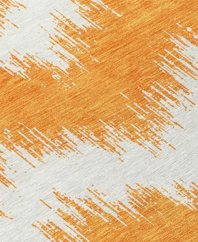 Addison Chantille Acn880 9'x12' Area Rug In Orange
