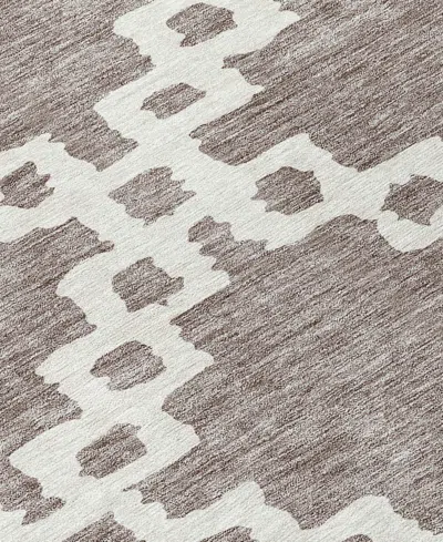 Addison Chantille Machine Washable Acn902 2'3"x7'6" Runner Area Rug In Taupe