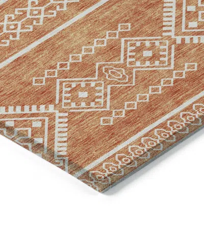 Addison Chantille Machine Washable Acn901 3'x5' Area Rug In Copper