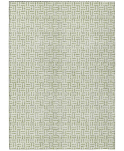 Addison Chantille Machine Washable Acn911 2'6"x3'10" Area Rug In Sage