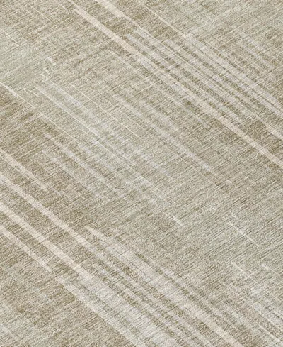 Addison Chantille Machine Washable Acn893 2'6"x3'10" Area Rug In Beige