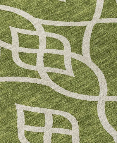 Addison Chantille Machine Washable Acn884 2'6"x3'10" Area Rug In Olive